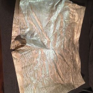 Gold shorts